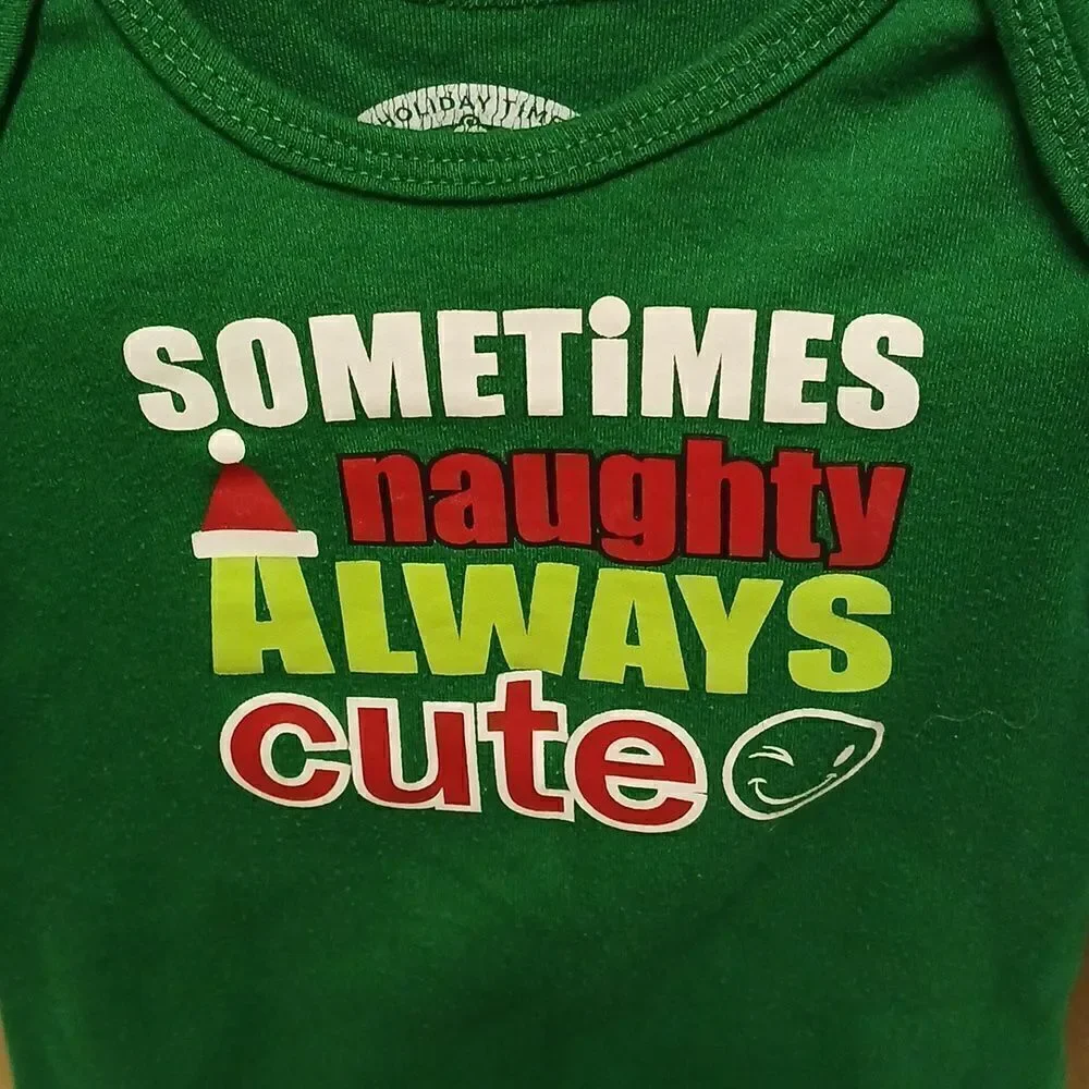 CARTERS, GARANIMAL, HOLIDAY TIME, ONESIES, & MODERN MOMENTS 12M BUNDLE OF ONESIE